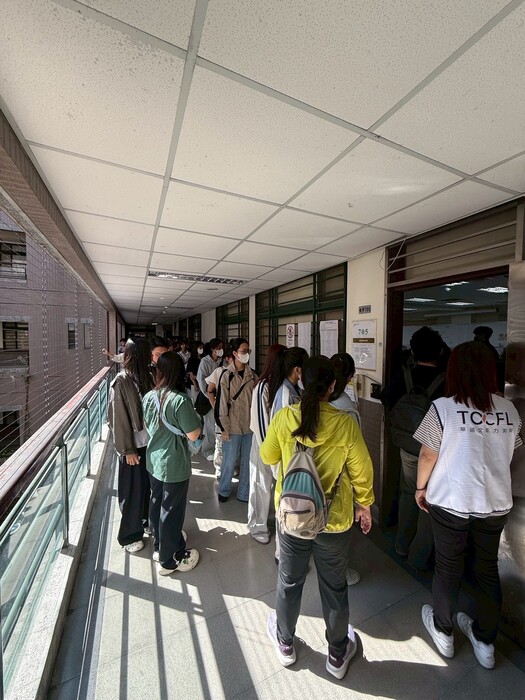 Students of the International Foundation Program participated in the Chinese Proficiency Test on November 16Image
